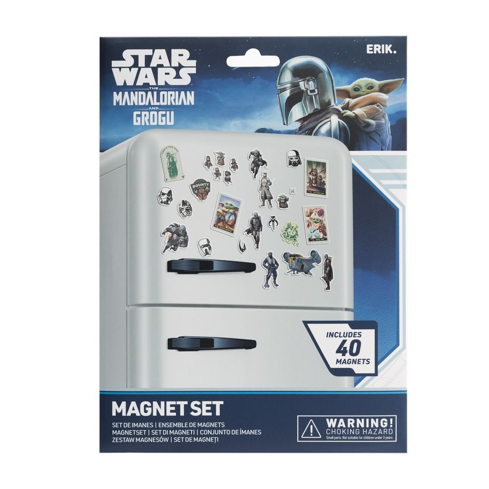 Grupo Erik Disney Star Wars - DieCut Magnet Set Aimant de réfrigérateur - Multicolore